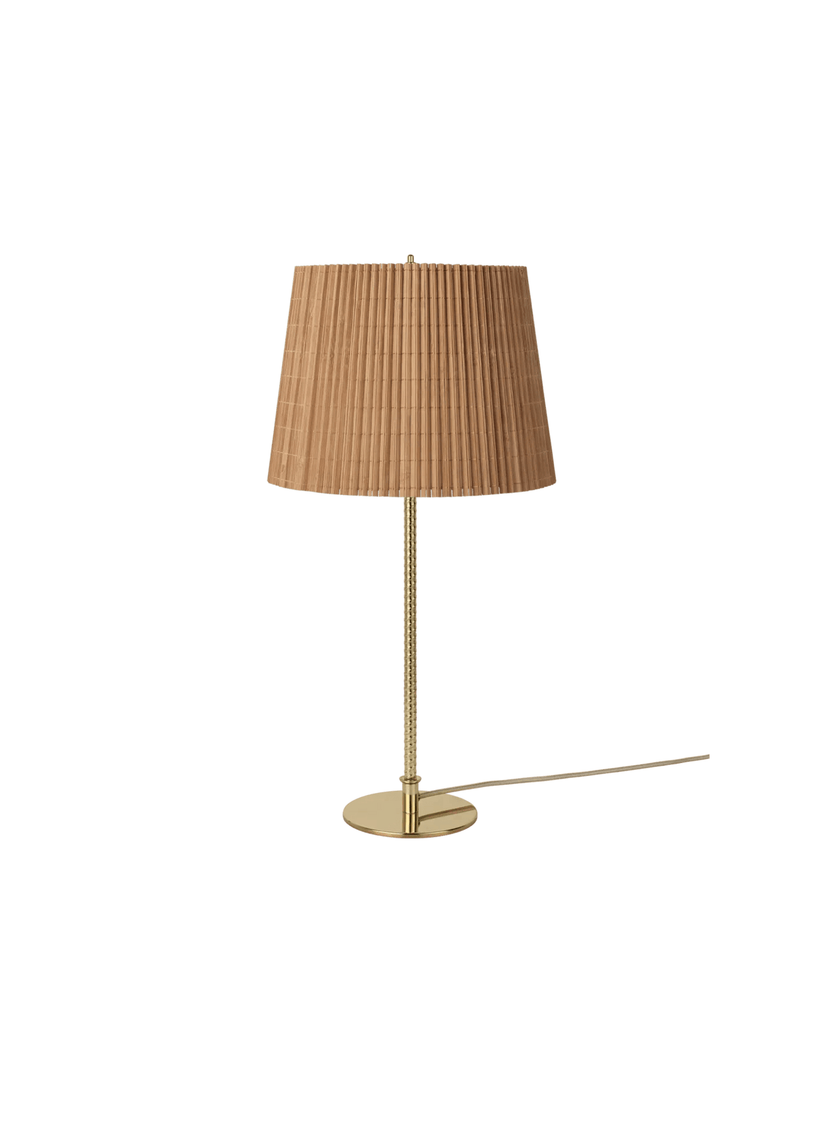 9205 Table Lamp, Base & Bamboo