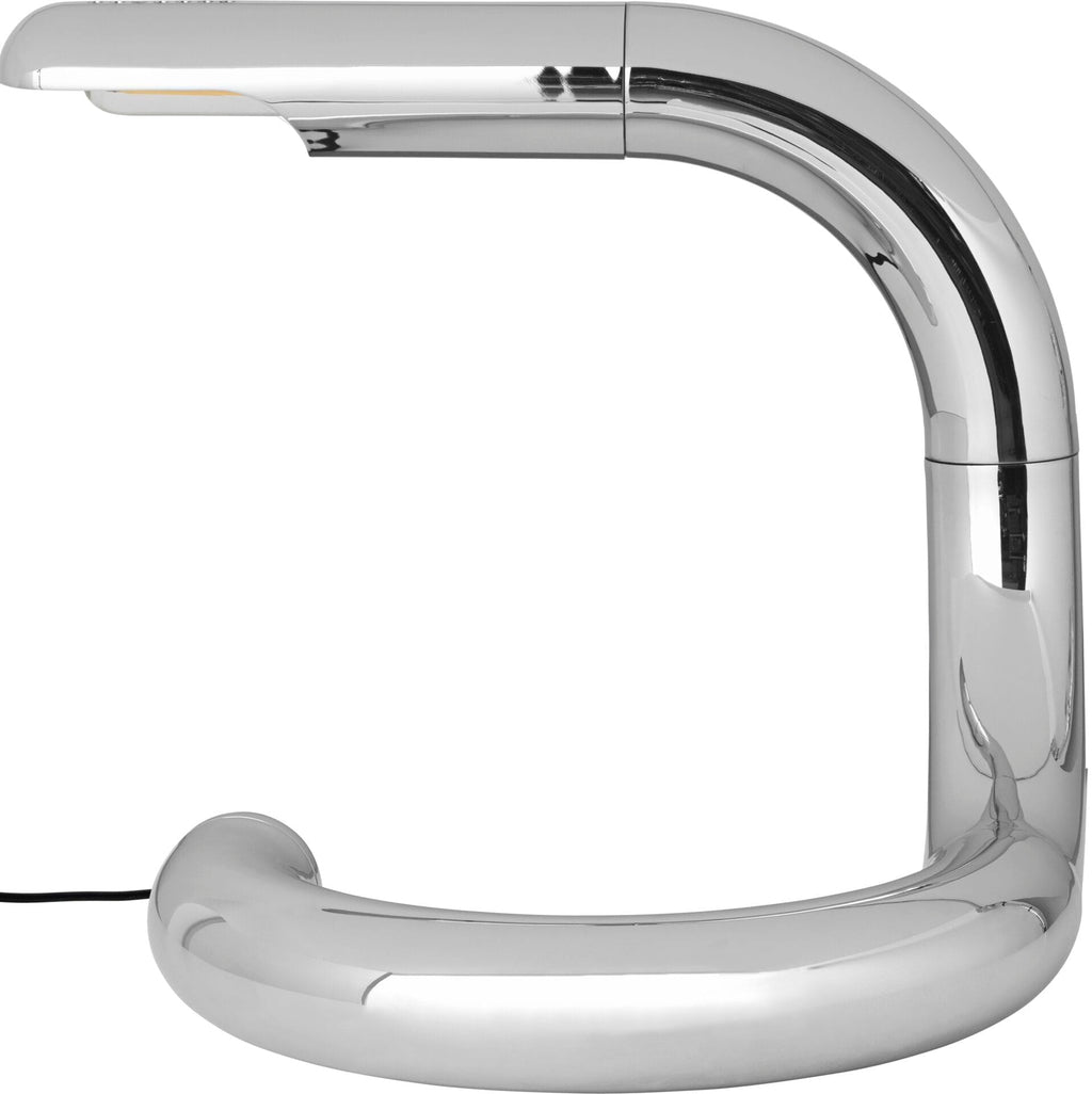 Aspide Table Lamp, Chrome