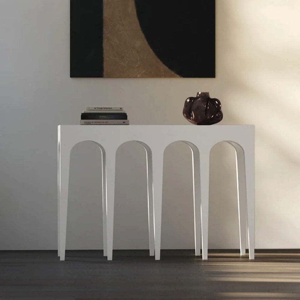 Bow Console, Big - Birch