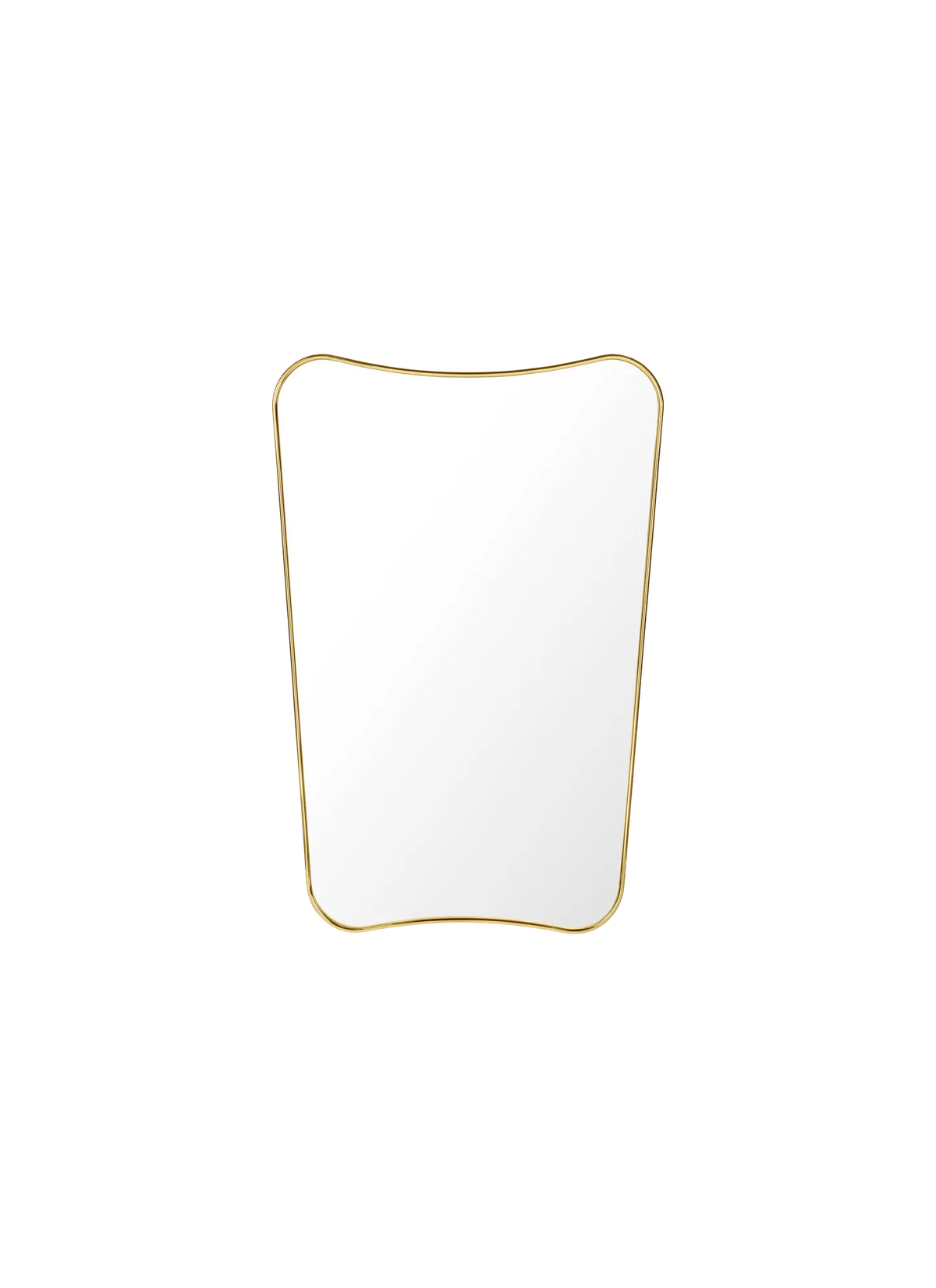 F.A. 33 Wall Mirror, Brass