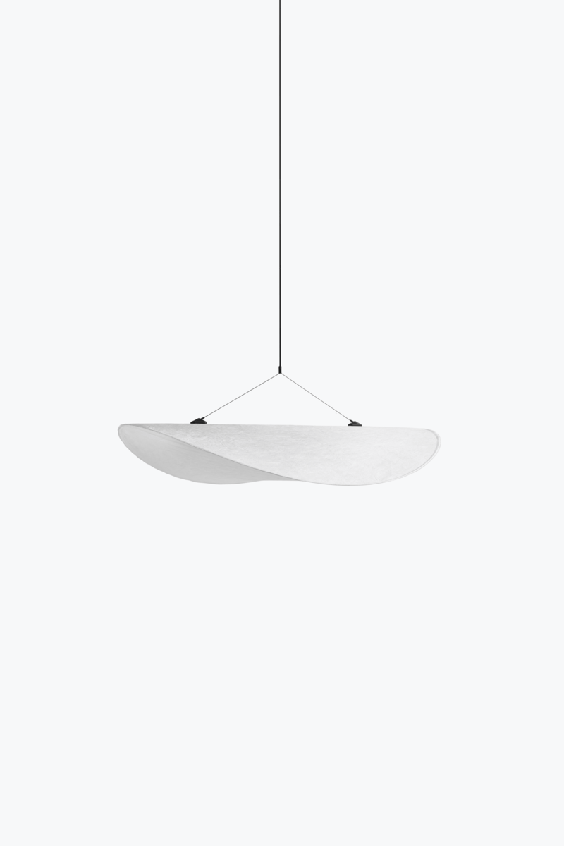 Tense Pendant Lamp, White Tyvek, Ø120 cm