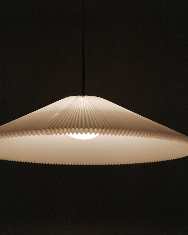 Nebra Pendant Lamp, Large, White, Adjustable Shade