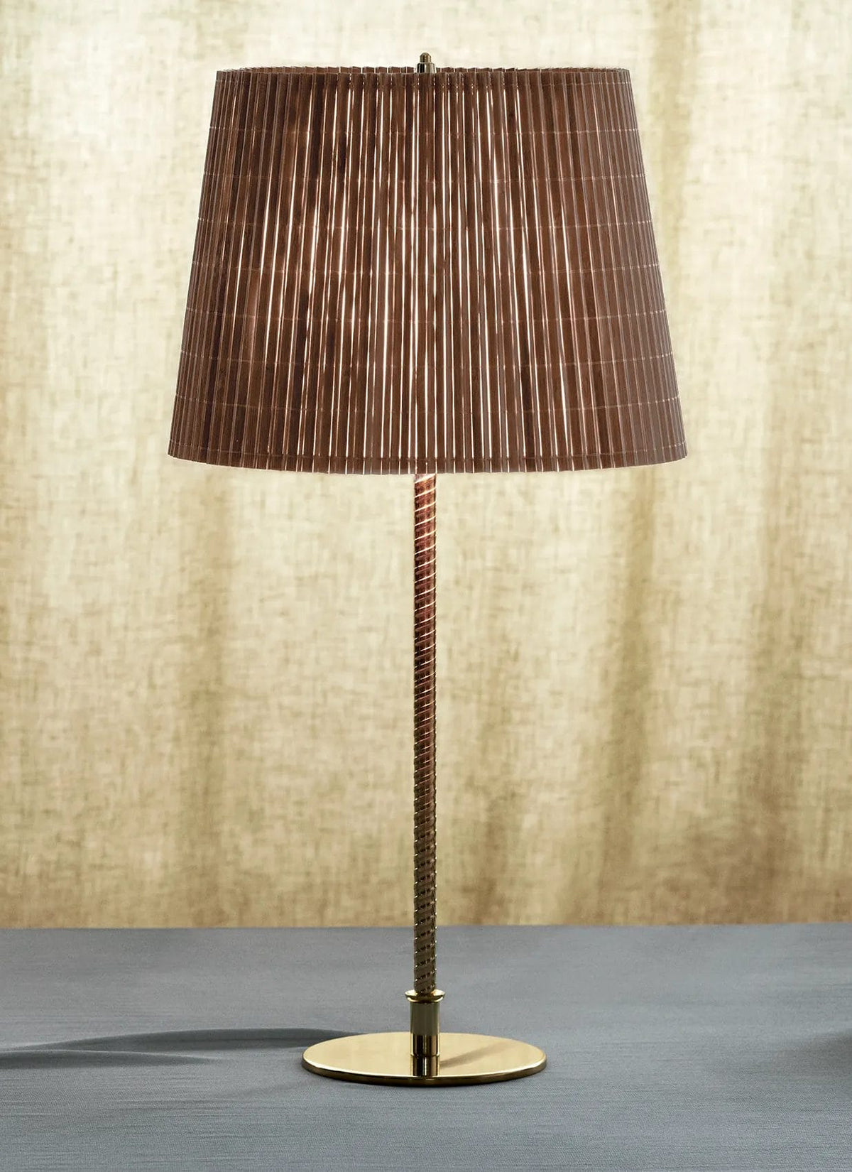 9205 Table Lamp, Base & Bamboo