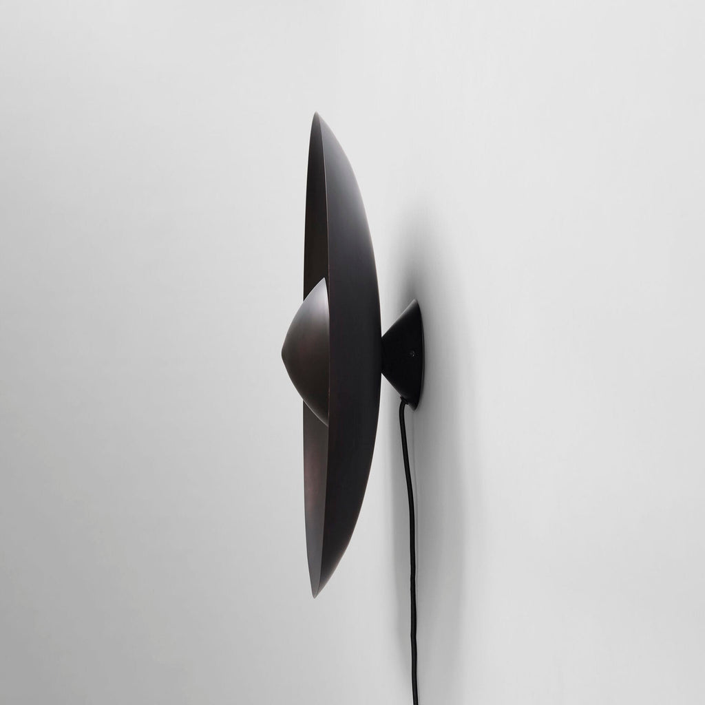 Dusk Wall Lamp- Burned Black L50 W50 H17,5 CM