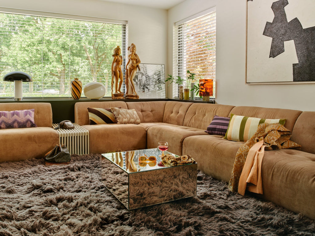 Fluffy rug espresso, 200x300cm
