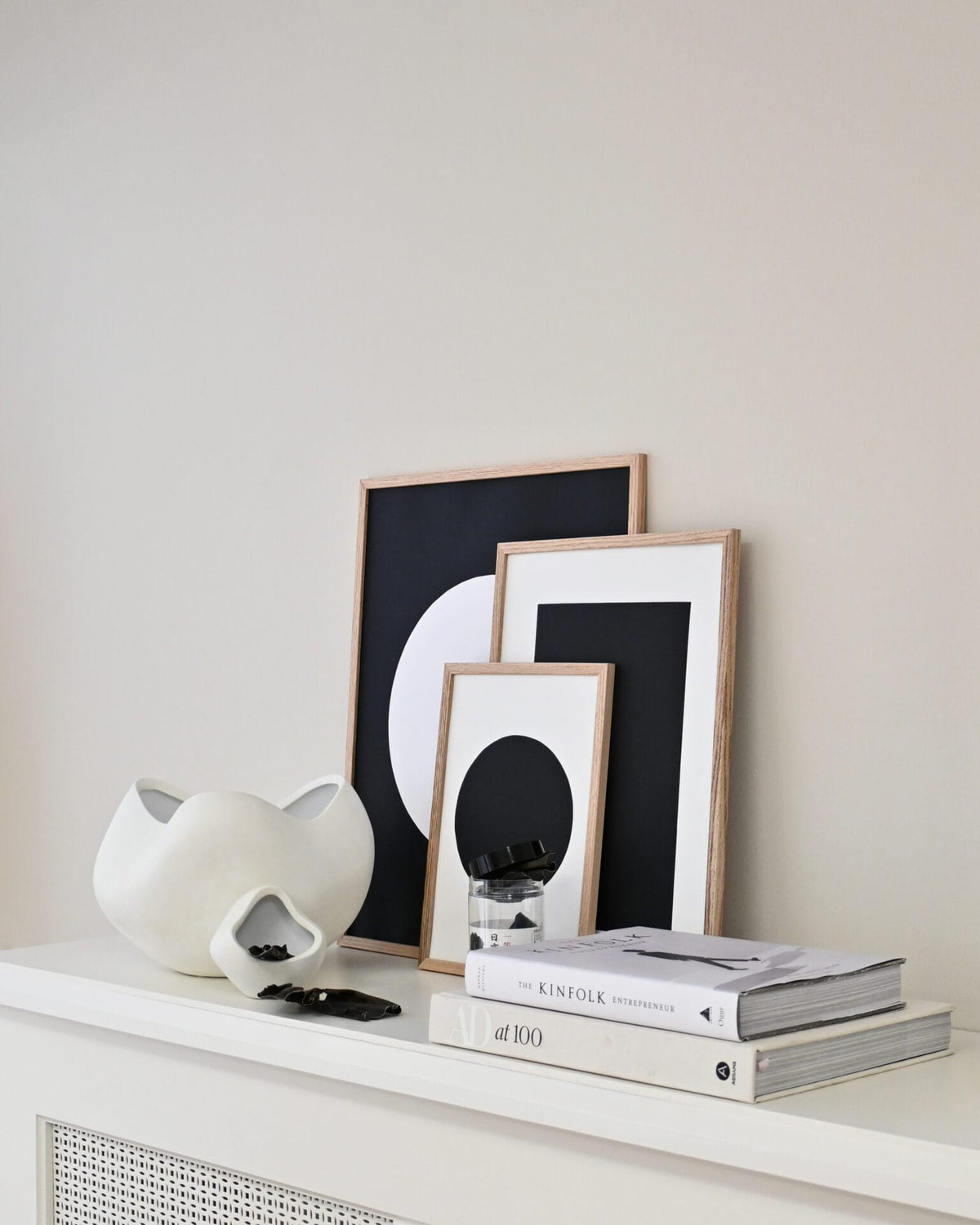 Curve Bowl, Big - Bone White