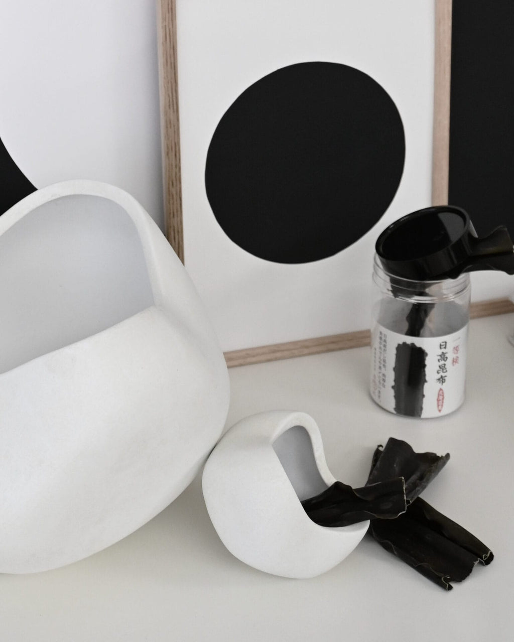 Curve Bowl, Big - Bone White