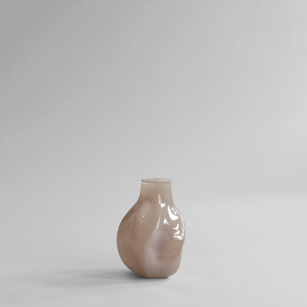 Bakku Vase, Medio - Smoked Desert L22 / W22 / H30 CM