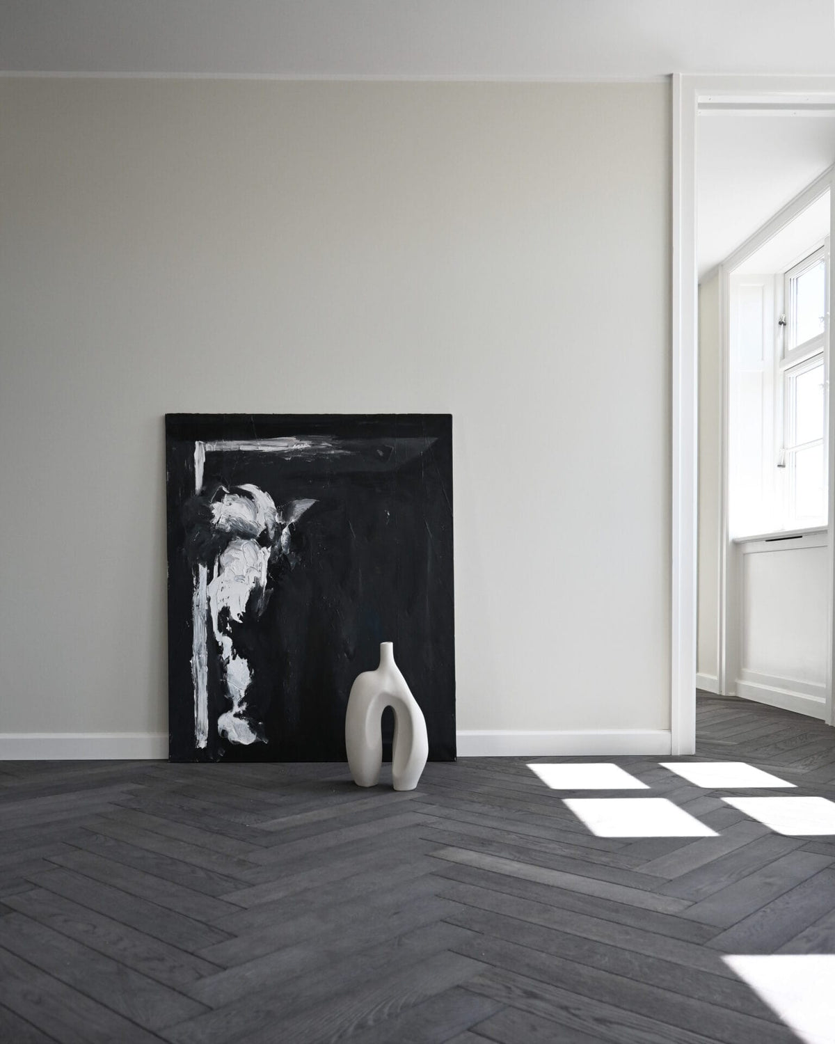 Ni Vase, Medio, Birch L24 / W21 / H43 CM