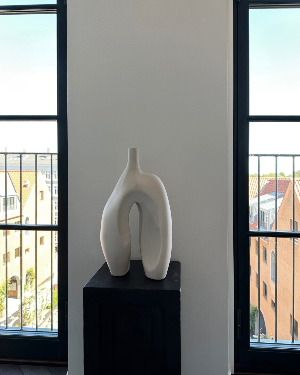 Ni Vase, Medio, Birch L24 / W21 / H43 CM