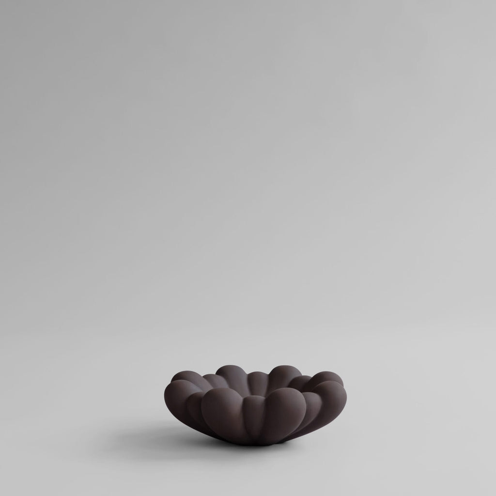 Bloom Tray, Medio - Chocolate Brown, L28,5 x W28,5cm