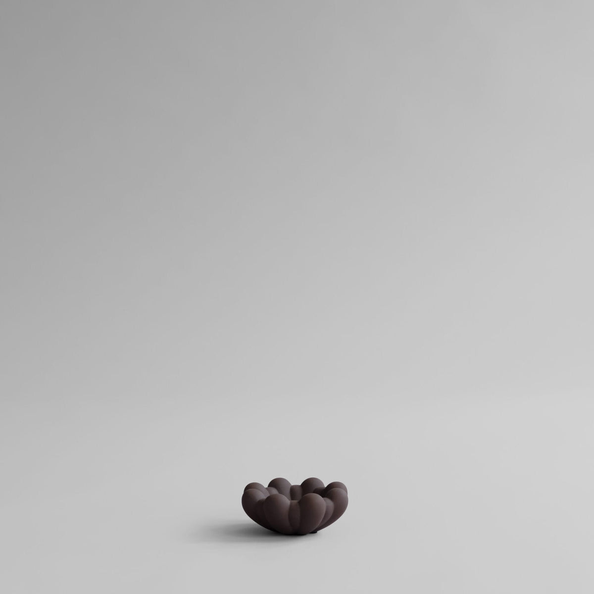 Bloom Tray, Mini - Chocolate Brown, L15,5 x W15,5 cm