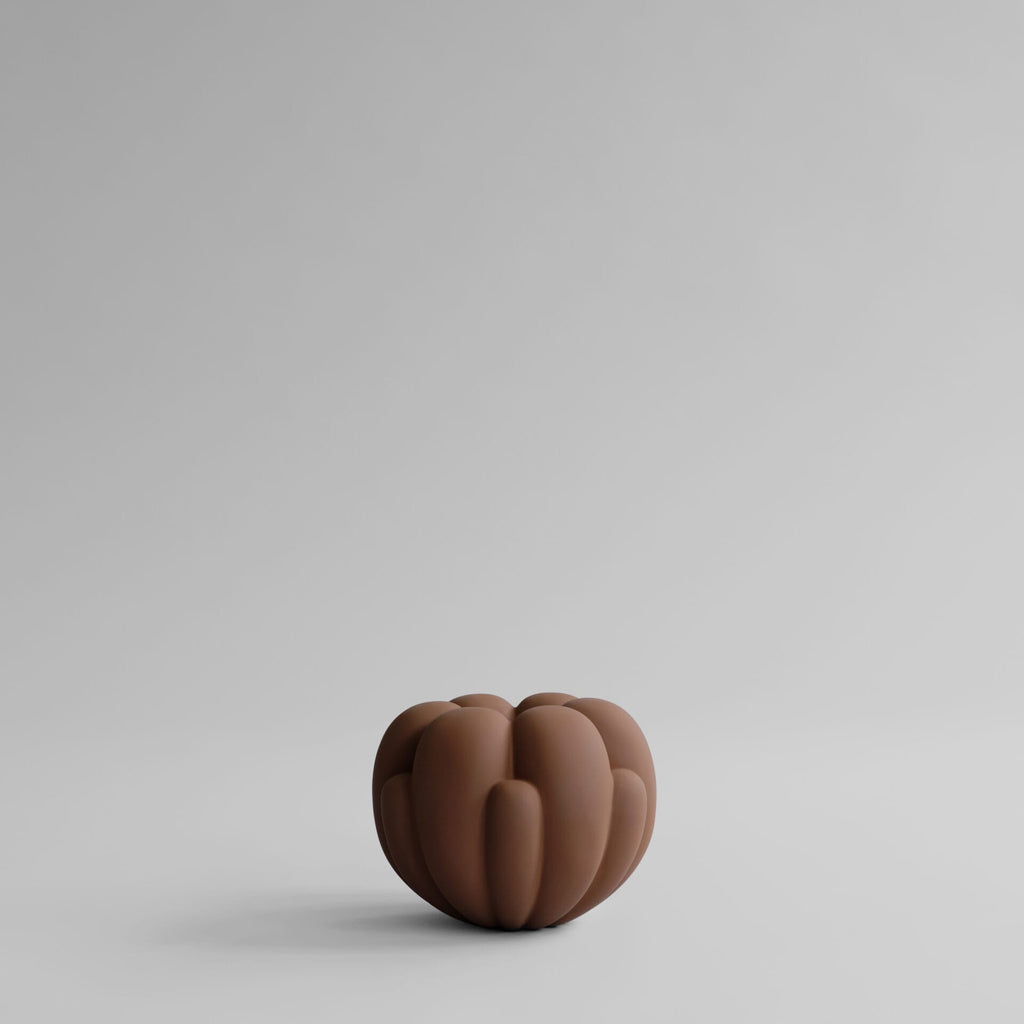 Bloom Vase, Petit - Almond, L24 x W22.50 x H18 cm