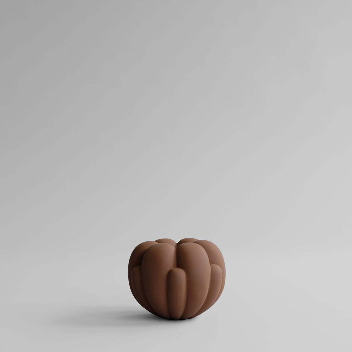Bloom Vase, Petit - Almond, L24 x W22.50 x H18 cm