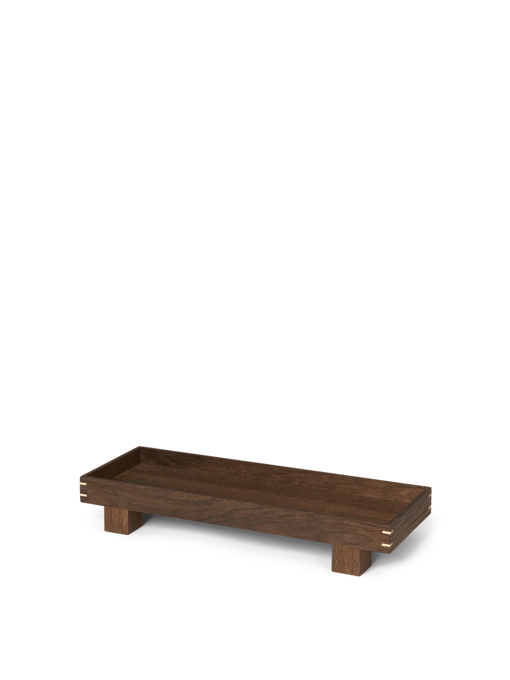 Bon Wooden Tray - X Small, Smoked Oak
