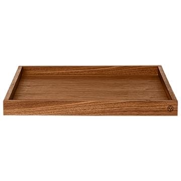 Unity Wooden Tray, Walnut, 24.1 x 24.1 cm