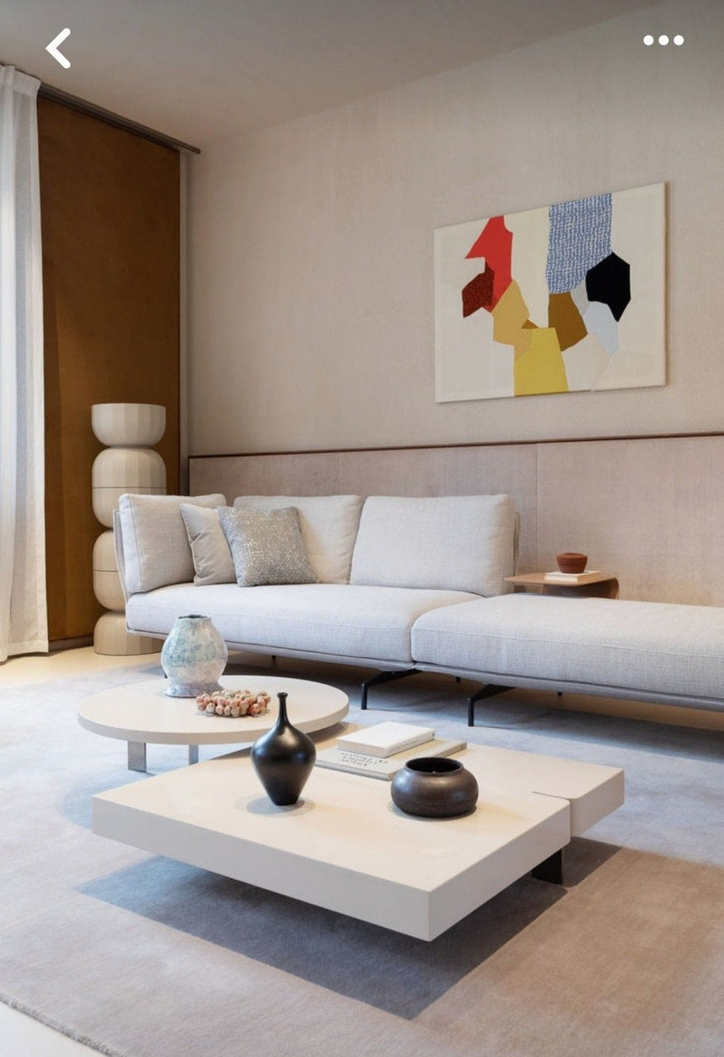 Avant-Après Sofa, Composition 356 x 253cm, Fabric Avant-Après col 18