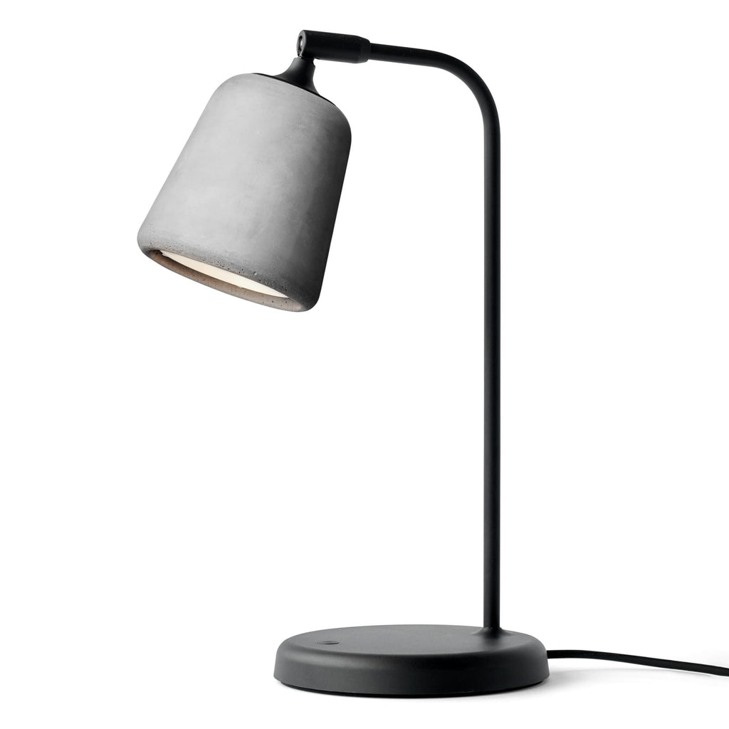 Material Table Lamp, Light grey concrete