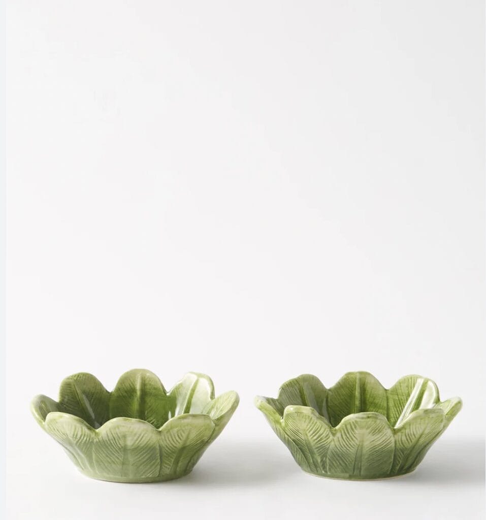 Palm Leaf Starter (Set of Two)