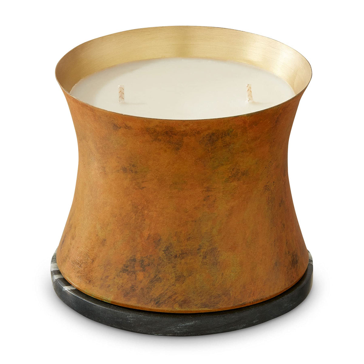 Underground Candle Large, Matt Burnt Orange