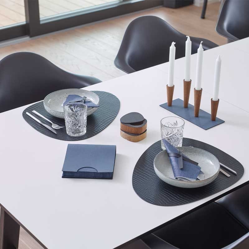Paper Napkins, Dark Blue (20 Pieces), 33 x 33 cm
