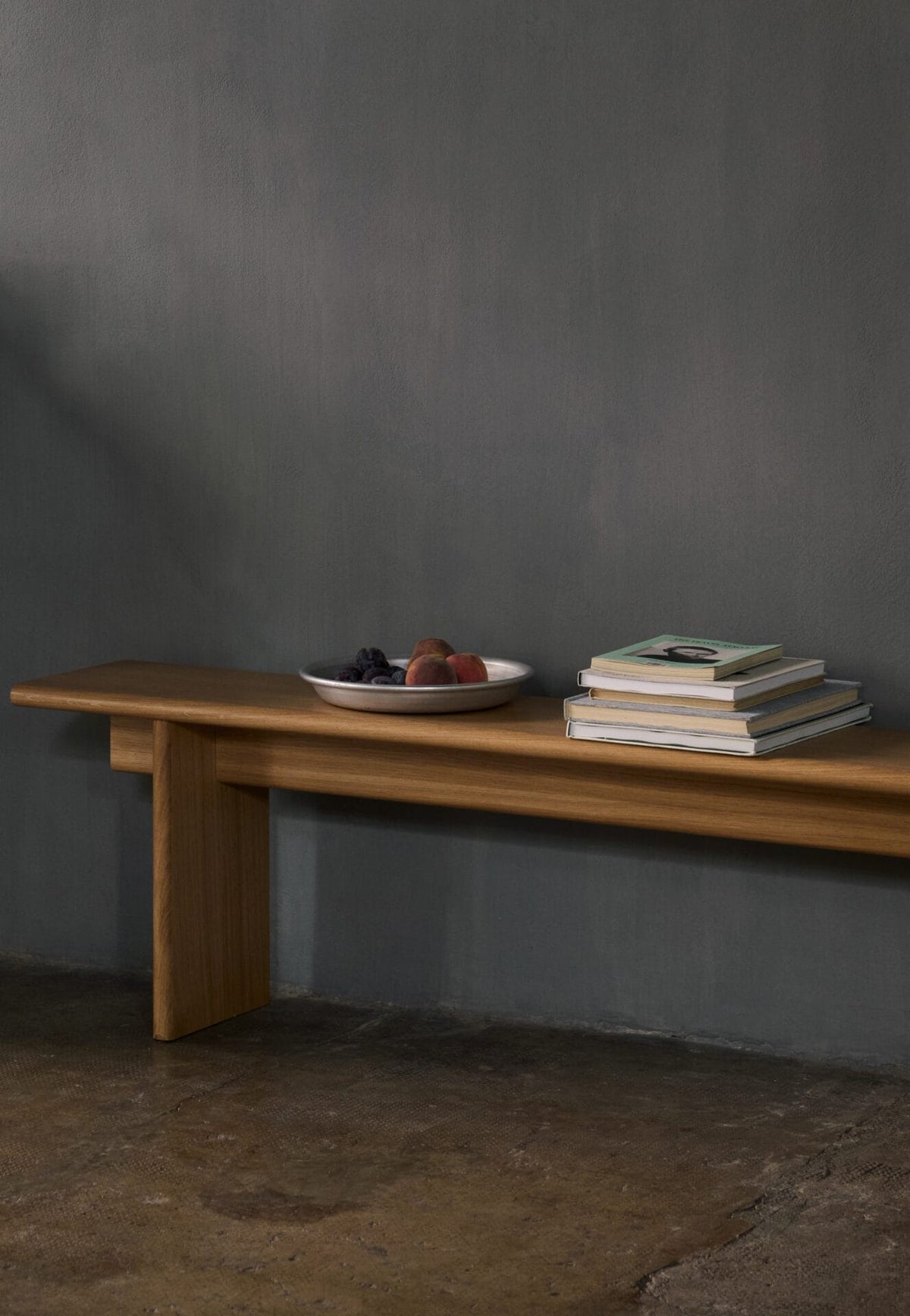 Ita OS5 Bench, Oak, W170 x D30 x H45 cm