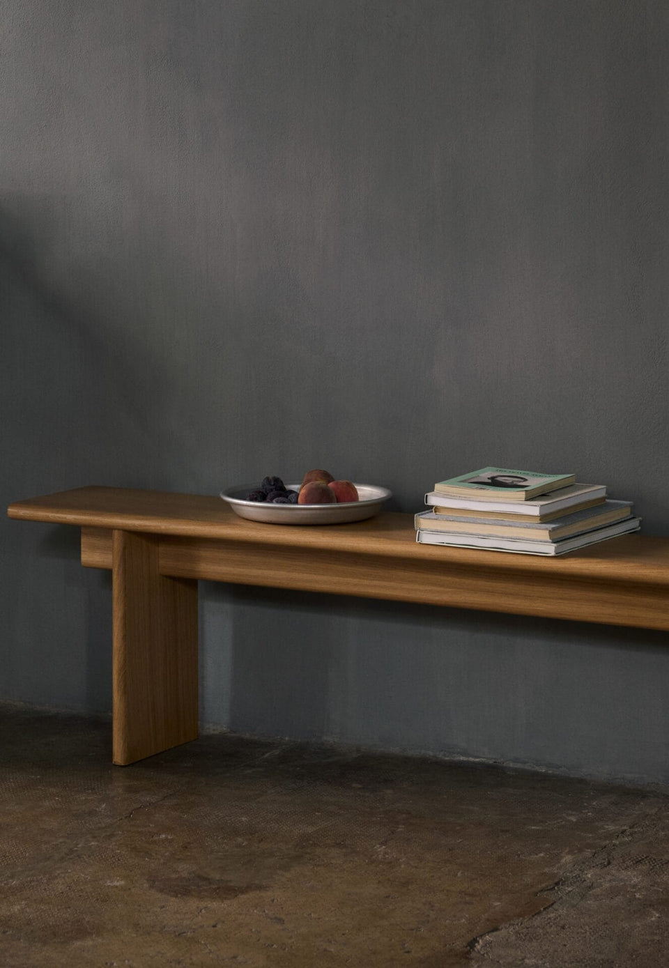Ita OS5 Bench, Oak, W170 x D30 x H45 cm