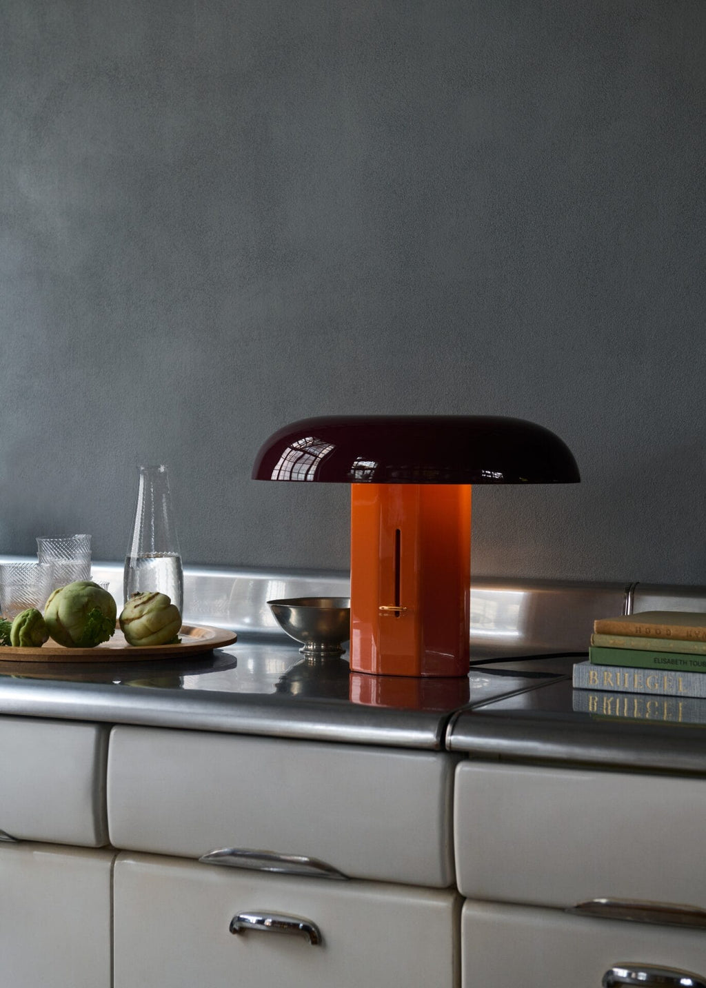 Montera HJ42 Table Lamp, Amber/Ruby