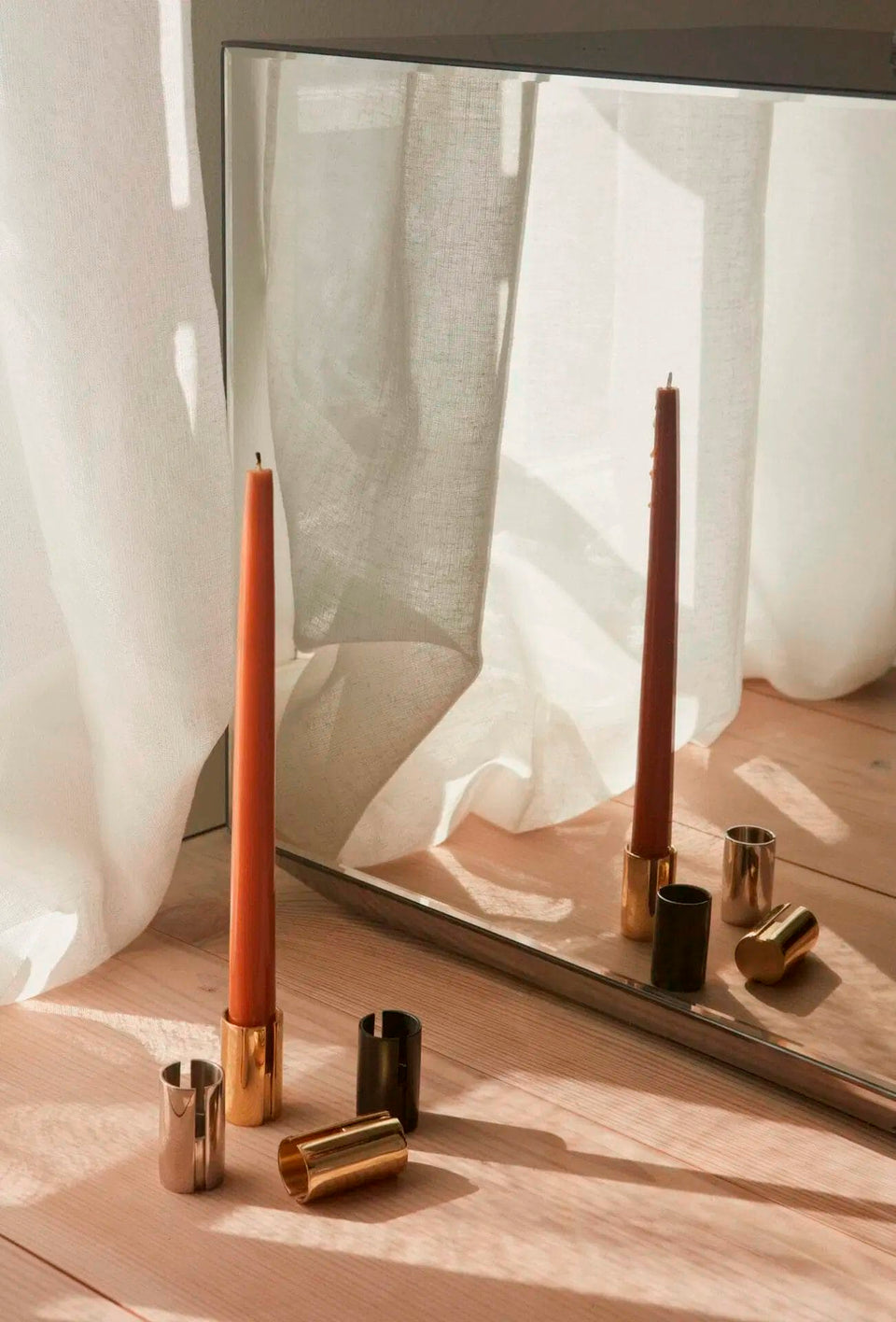 SOL Candle Holder, Gold, Ø2.9 cm