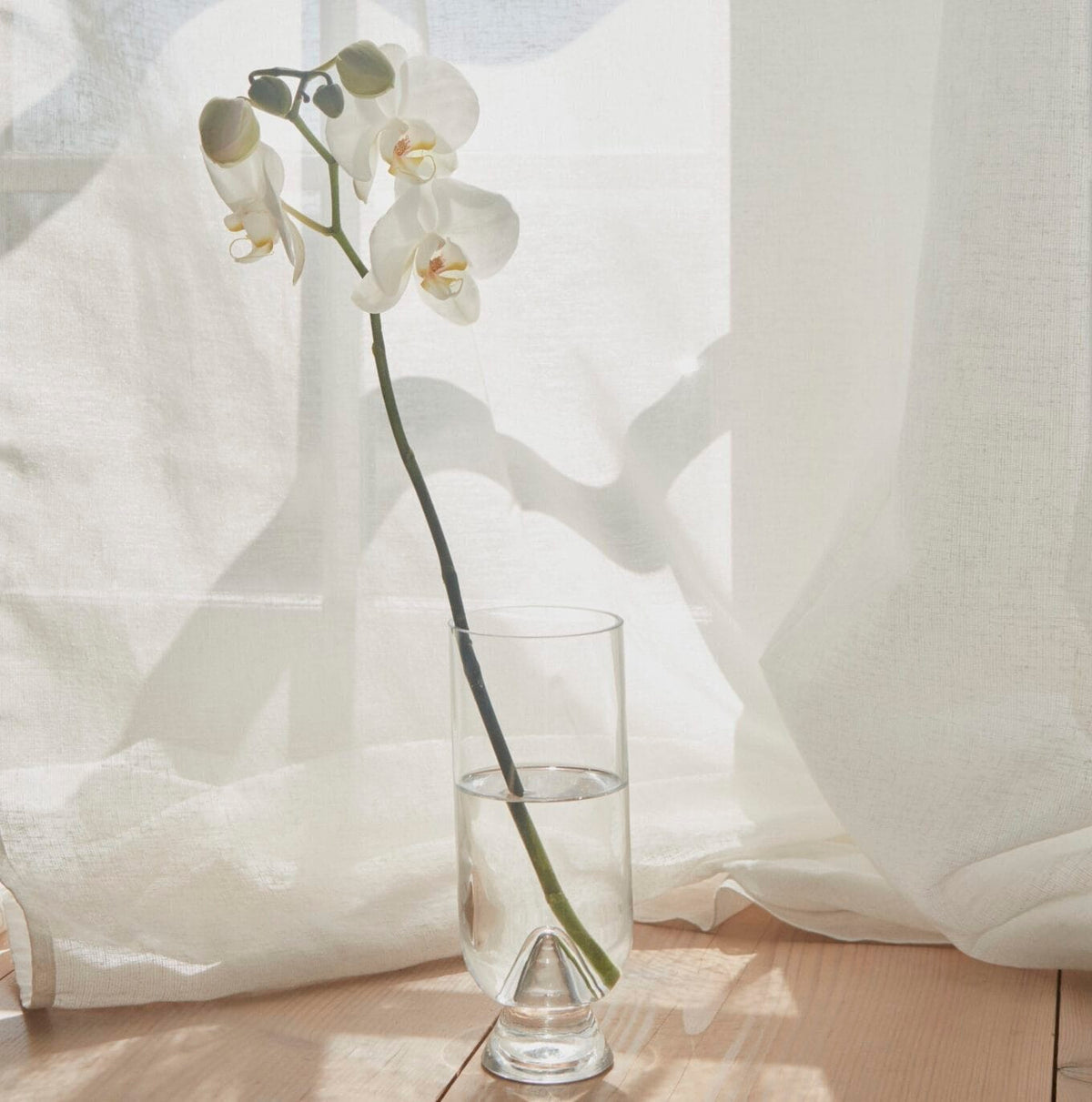 Glacies Vase, Clear, Ø12.6 cm