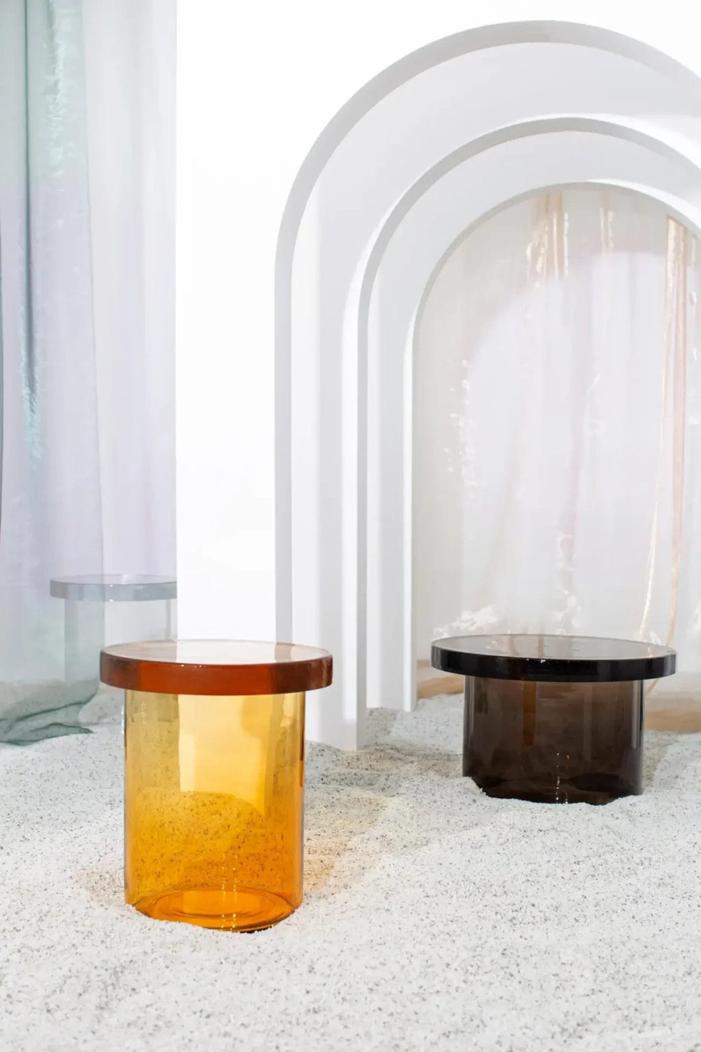 Alwa Three, Glass Amber Ø38 cm
