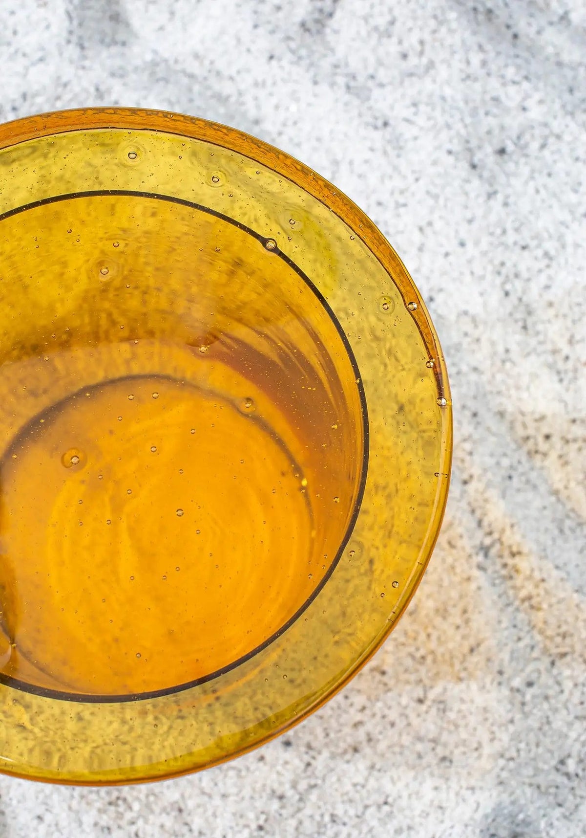 Alwa Three, Glass Amber Ø38 cm