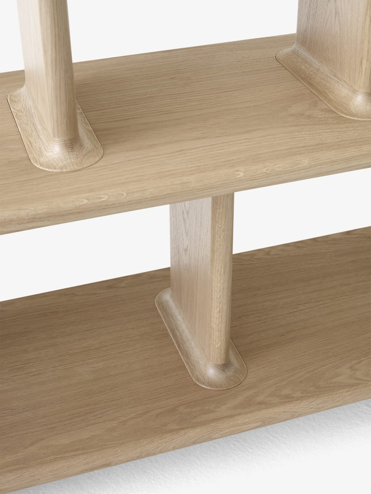 Archivo JH45 Shelf Oak , H168 cm W140 cm D38 cm