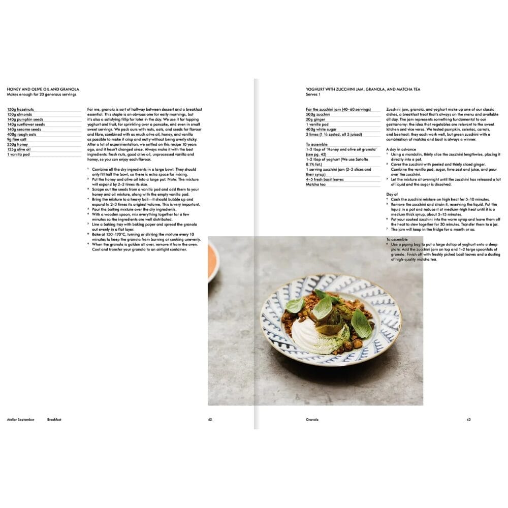 Atelier September: A Place For Daytime Cooking - Book