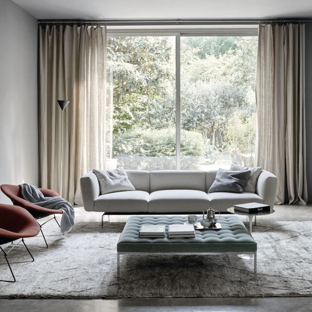 Avio 3 Seater Sofa, Tosca Fabric Ice 14