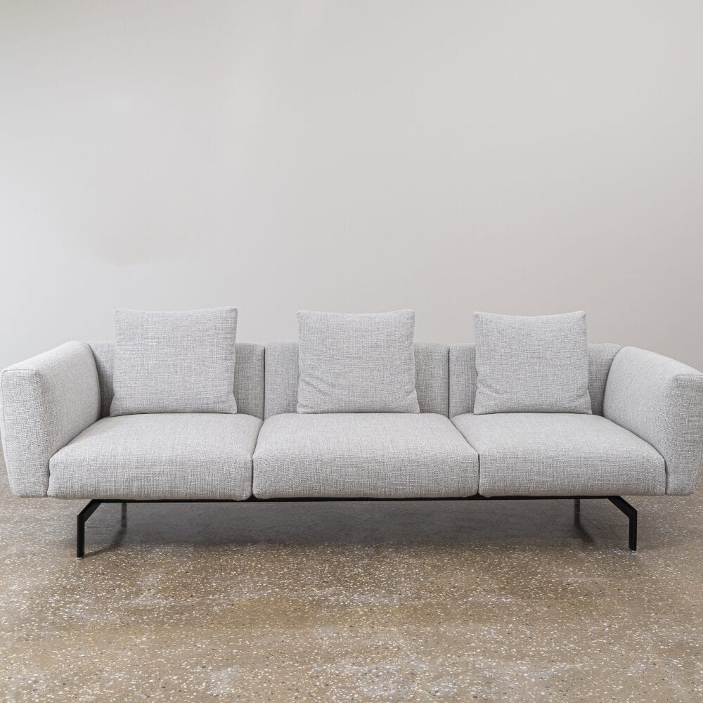 Avio 3 Seater Sofa, Tosca Fabric Ice 14