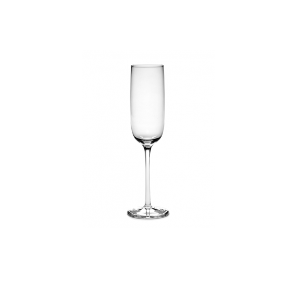Base Champagne Flute Glass, 21 cl