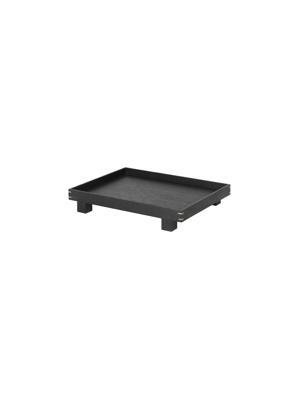 Bon Wooden Tray - Small - Black Painted Oak