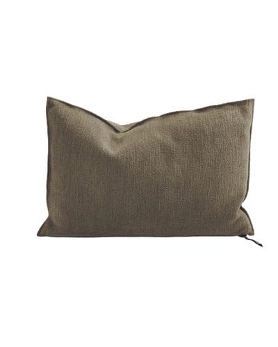 Toile Nomade Cushion, Kaki, 40 x 60 cm