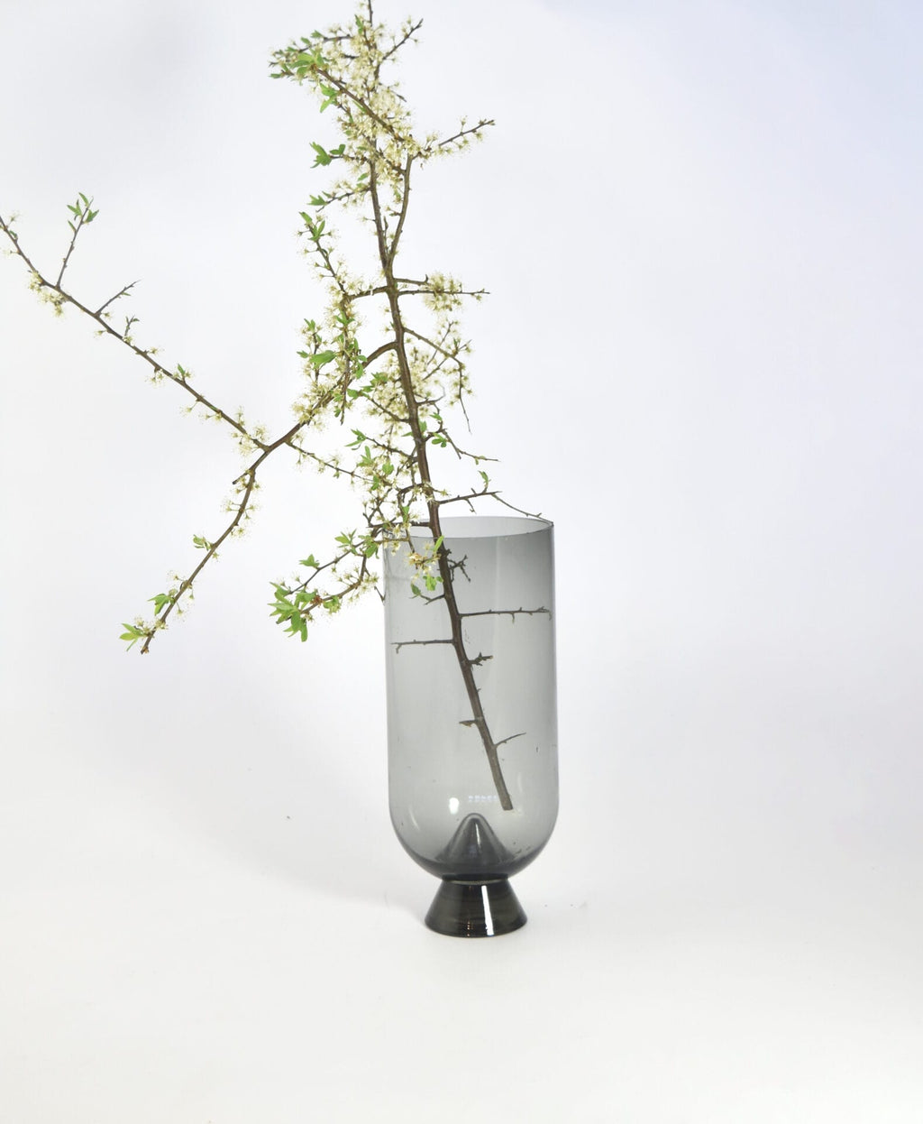 Glacies Vase, Black, Ø10.6 cm