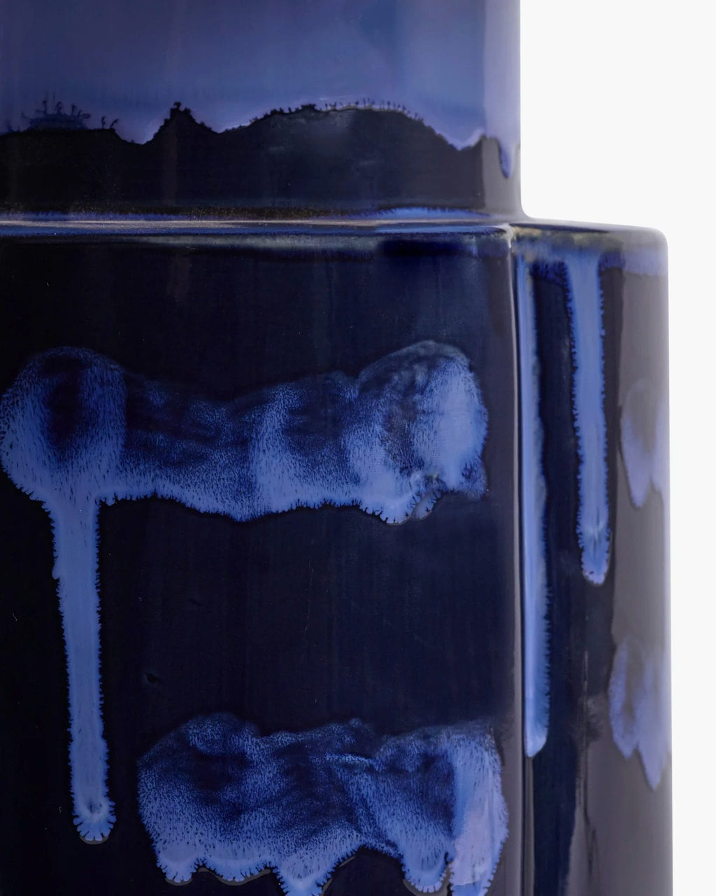 Table lamp dark blue John Terres de Rêves