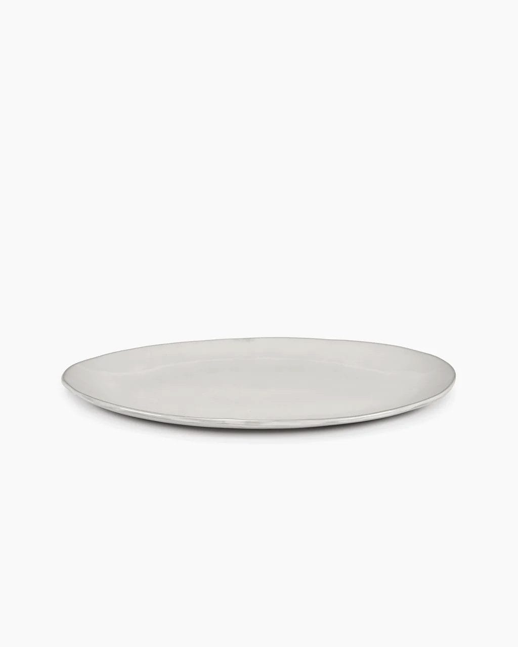 Oval Plate Off White La Mère