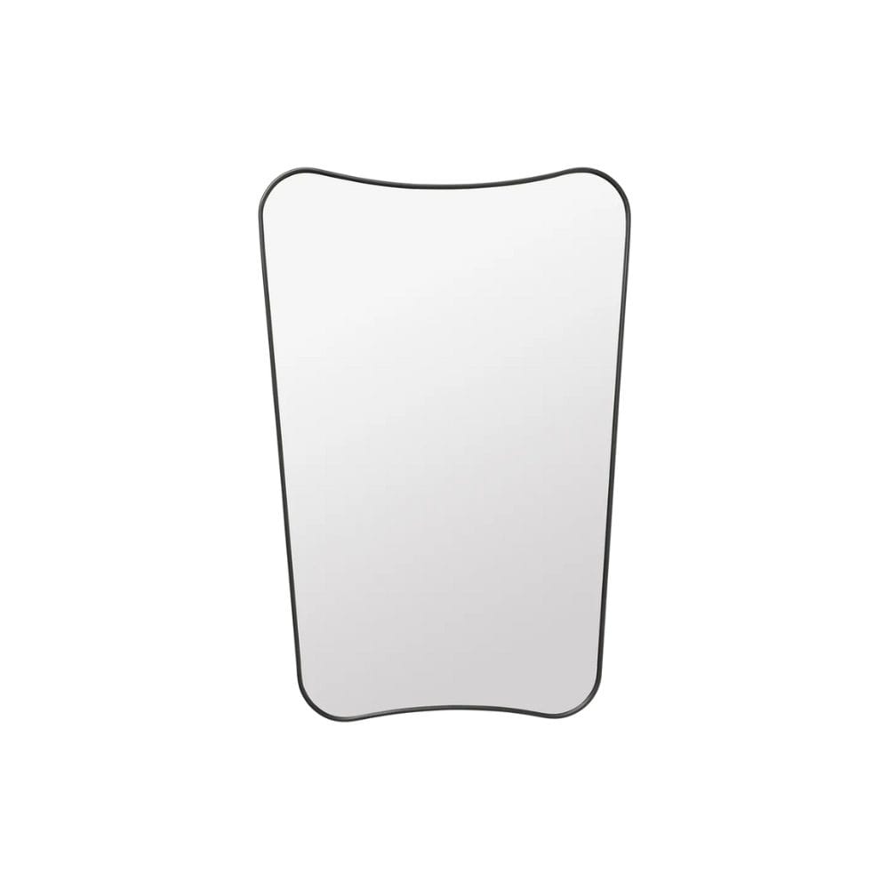 F.A. 33 Wall Mirror, Black Brass, 54 x H80 cm