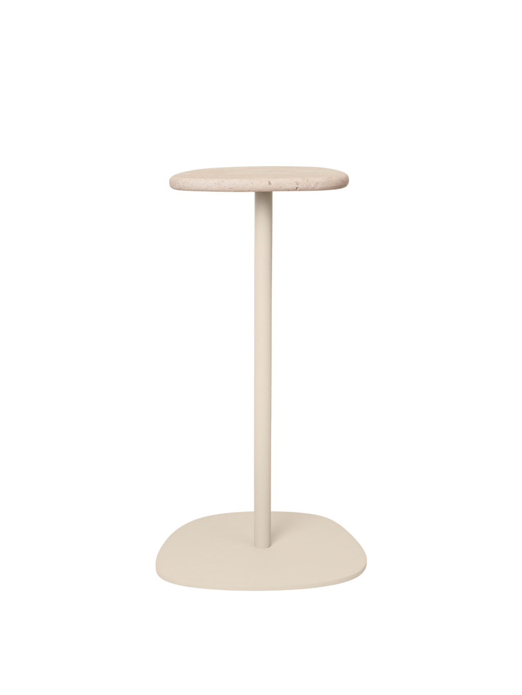 Plyo Accent Table- Light Cashmere, W30.6 x H56 x D30.4cm