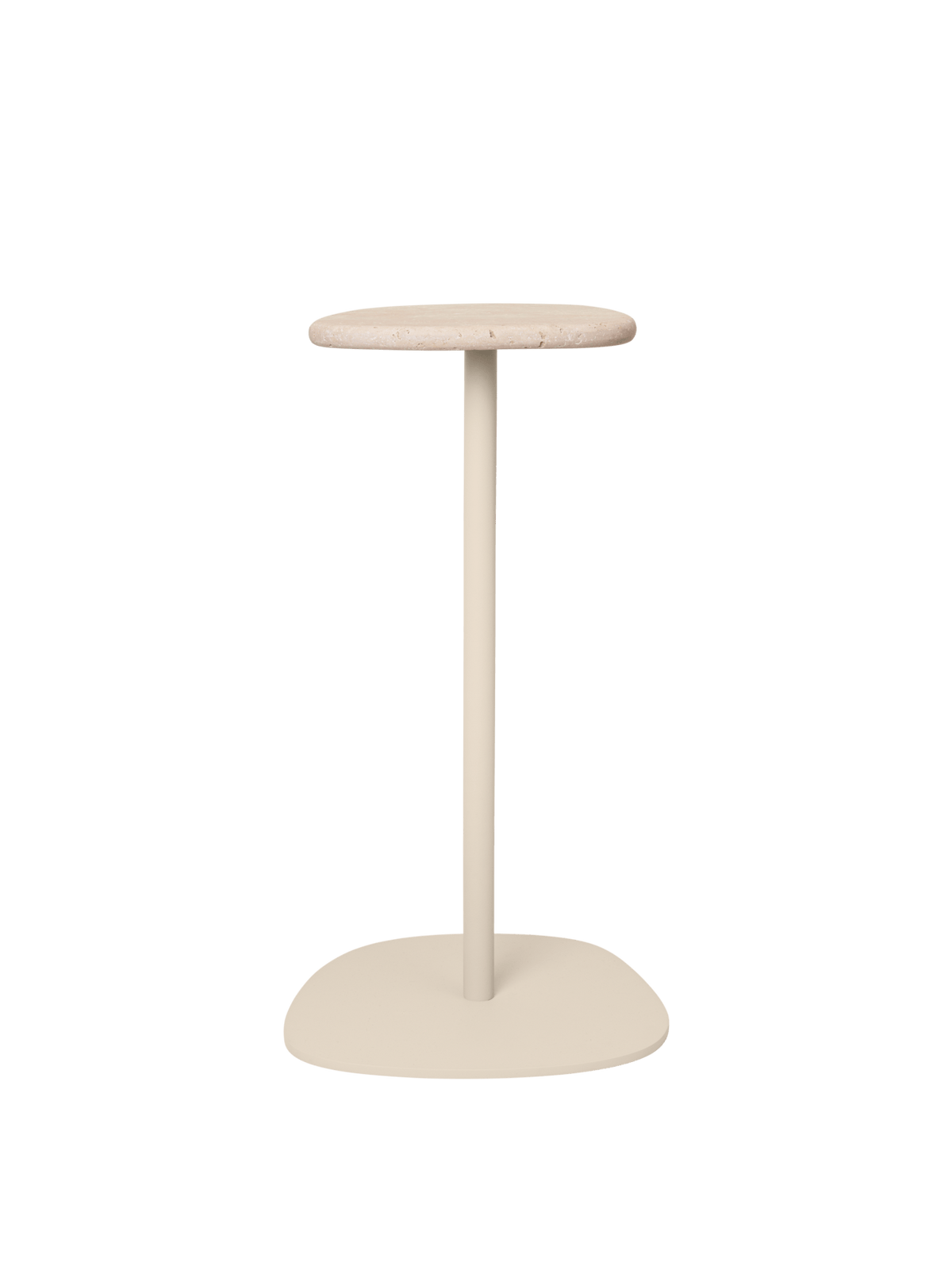 Plyo Accent Table- Light Cashmere, W30.6 x H56 x D30.4cm