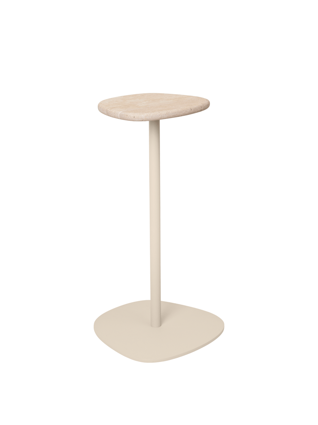 Plyo Accent Table- Light Cashmere, W30.6 x H56 x D30.4cm
