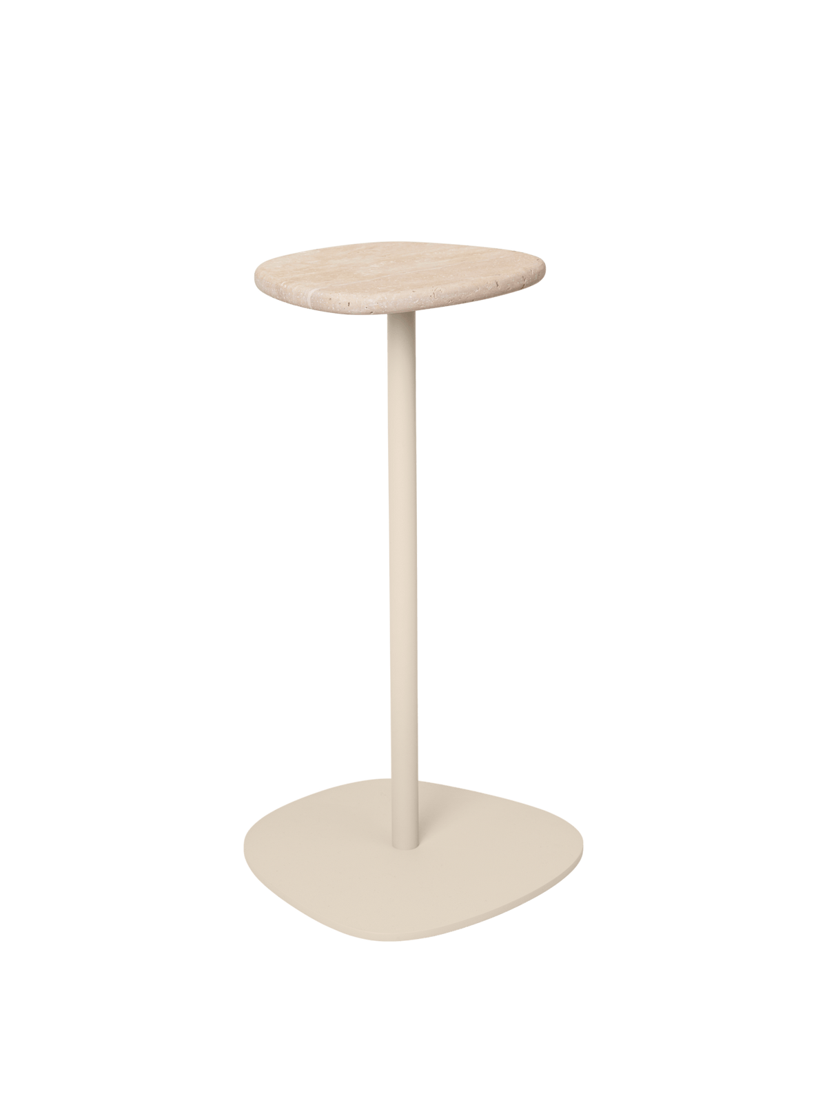 Plyo Accent Table- Light Cashmere, W30.6 x H56 x D30.4cm