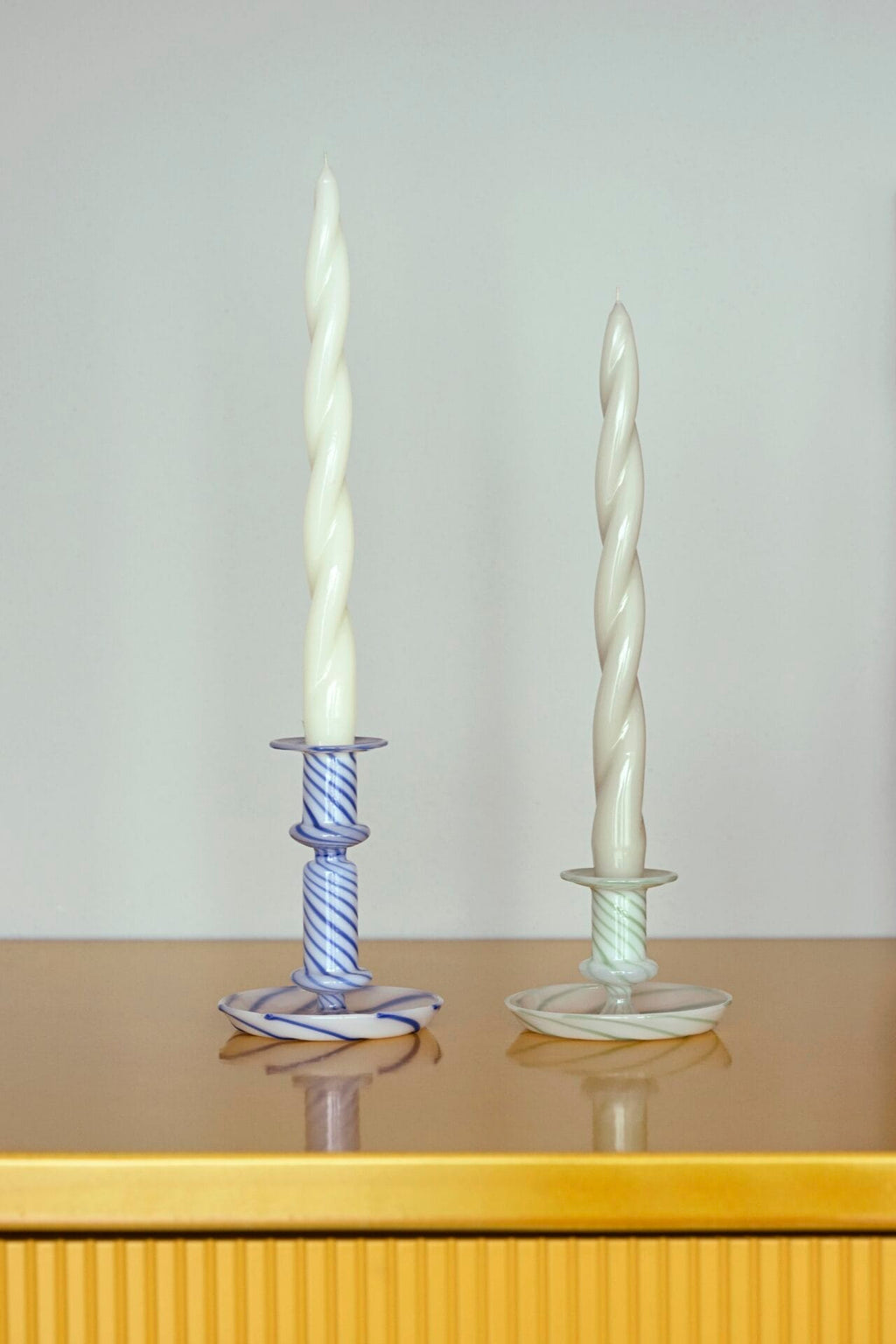 Flare Stripe Milk Medium-Blue