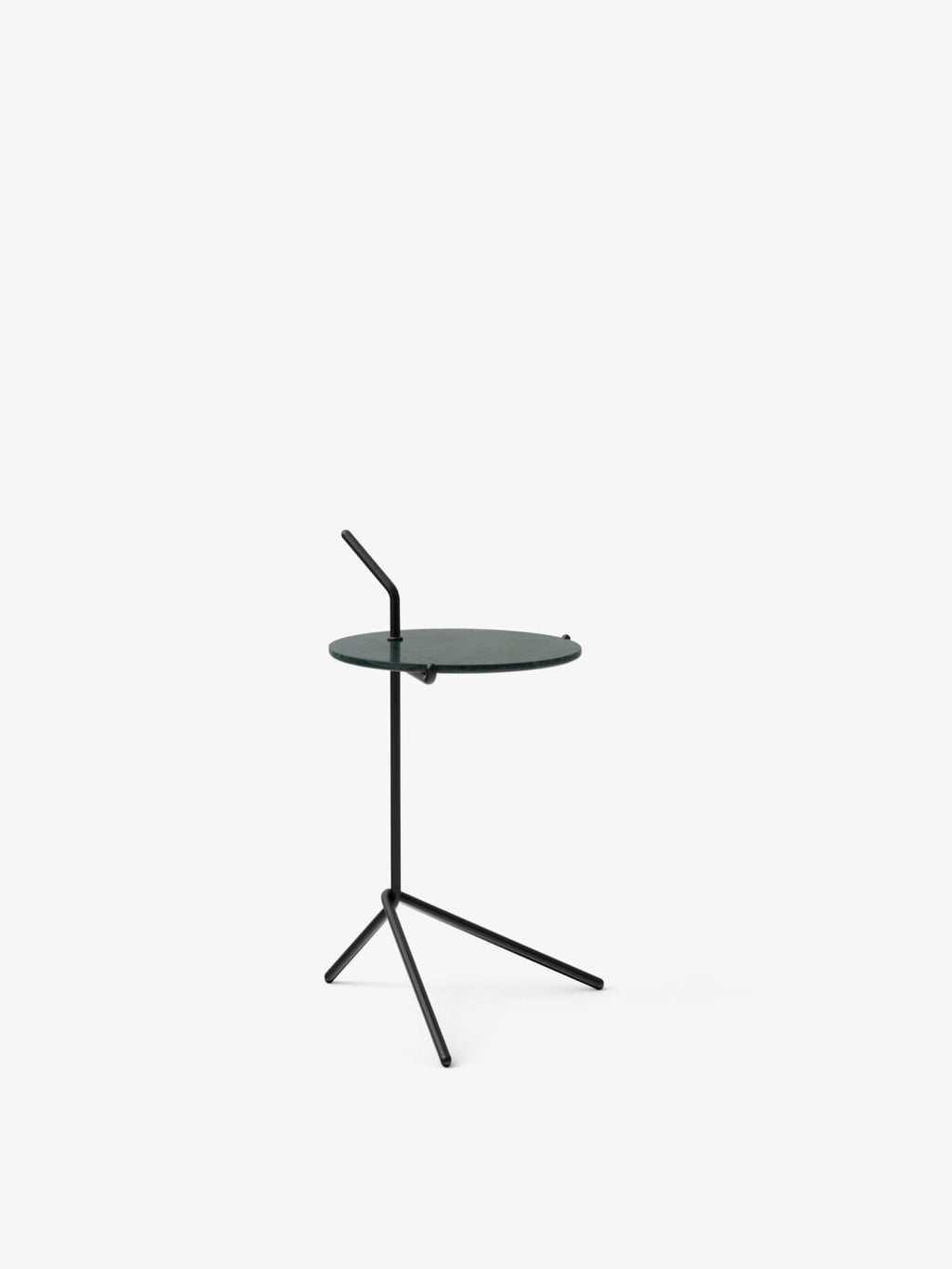 Halten SH9 Side table, Verde Guatemala & Warm black base