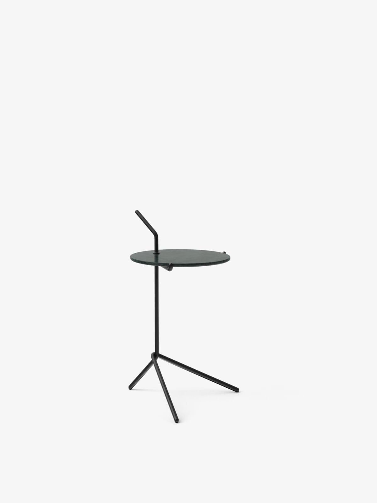 Halten SH9 Side table, Verde Guatemala & Warm black base